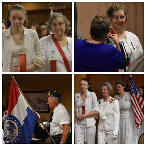 Posting Colors and Escorting President